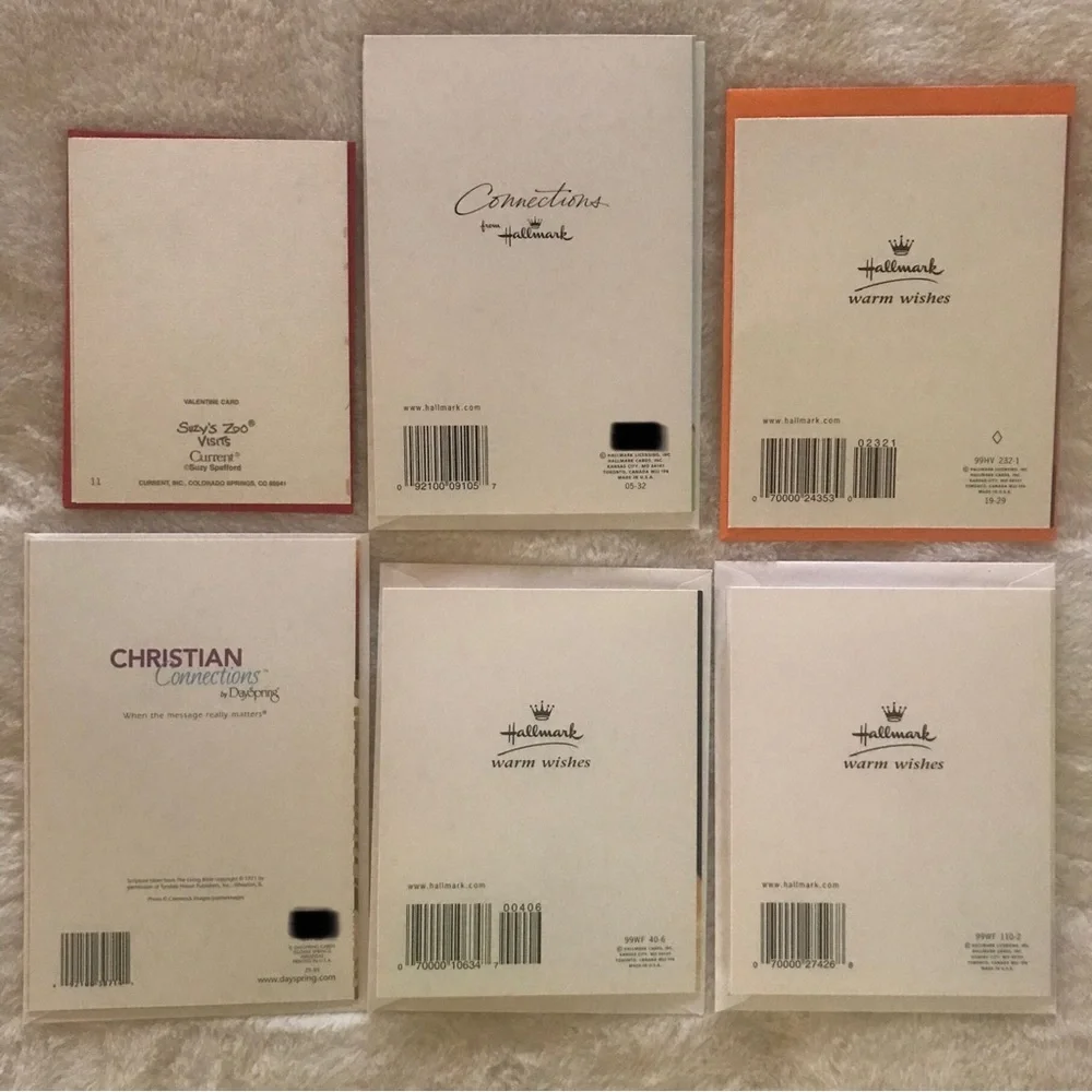 Card Assortment Lot of 6